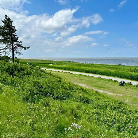 شقة Urlaub Mit Spektakulaerer Aussicht Auf Wattenmeer